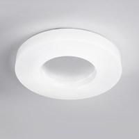 白色创意环形直径20/34/48cm小型卧室过道玄关高亮LED吸顶灯包邮