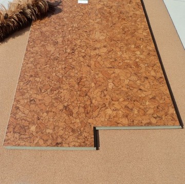 进口实木复合软木地板锁扣式家装精品环保地暖导热软木地板粘贴式