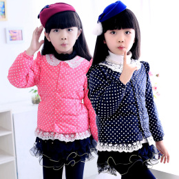 2015新款韩版童装女童羽绒服外套正品儿童羽绒服中小童装羽绒内胆