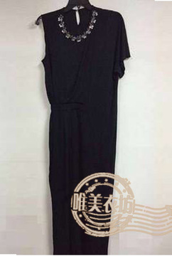 MOCO专正品2015夏新款单袖礼服连衣裙显瘦修身MA152SKT121原1299
