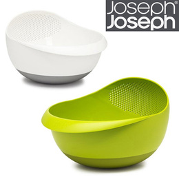 英国Joseph Joseph创意沙拉碗大沥水盆 厨房餐具洗菜盆滤水大小号