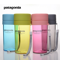 Patagonia带茶漏便携泡茶杯子 随手杯创意塑料杯 水杯 户外水具