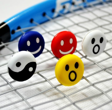 网球拍 避震器 笑脸 网球拍 减震器 网球配件 多色可选 特价