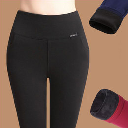 2015春季新款高腰外穿打底裤薄弹力大码铅笔小脚紧身女裤