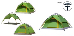 帐篷户外3-4人便携全自动野外露营沙滩超轻自驾游休闲登山骑行帐