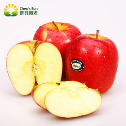 陈氏阳光 新西兰红玫瑰苹果10个|单果&gt;200g 进口新鲜水果