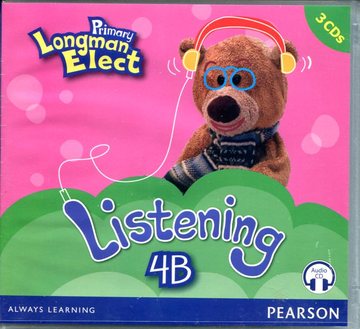 香港朗文 小学教材 Primary Longman Elect 听力CD 4B