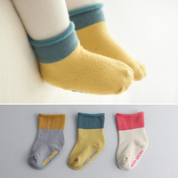 春秋季儿童袜子卡通婴儿宝宝袜子纯棉男童女童中筒袜子0-2-4岁