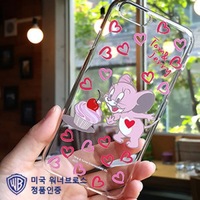 韩国正品迪士尼猫和老鼠三星s6 note4超薄卡通手机套保护壳edge