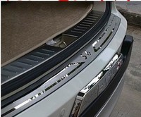 比亚迪S6专用改装后尾箱内置不锈钢专用后护板后备箱护板