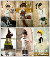 儿童韩版摄影服装新款1周岁宝宝艺术照衣服影楼时尚写真造型童装