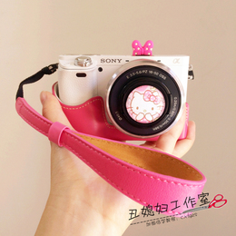 粉色皮套相机套 相机包 索尼A5100 A5000 A6000 A6300 NEX-6L 3NL