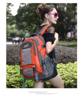 2016新款休闲时尚双肩旅行女背包大容量电脑高中学生男户外运动包