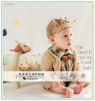 韩版儿童摄影服装新款 影楼宝宝拍照相周岁写真童装 可爱造型服饰