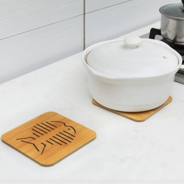 木质卡通隔热垫餐桌垫防滑锅垫创意可爱垫子茶杯垫碗垫杯垫