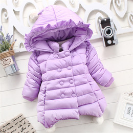 女童棉衣童装儿童棉服女中小童棉袄2016冬装新款韩版婴儿加厚外套