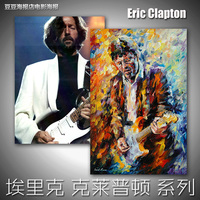 音乐海报 埃里克 克莱普顿 多幅选 Eric Clapton 装饰画无框挂壁