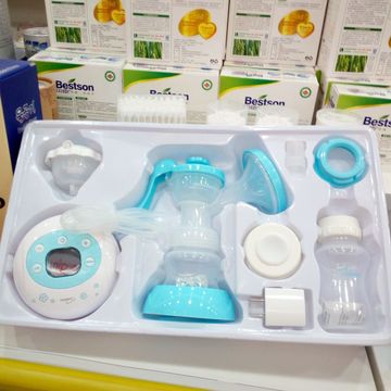 lukbaby/运宝电动手动液晶式吸奶器孕产妇用品挤奶器拔奶哺乳抽奶