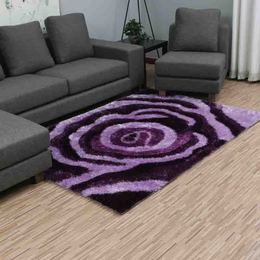 馨适居地毯客厅卧室茶几地毯隔音地毯混色韩国丝花色图案地毯包邮