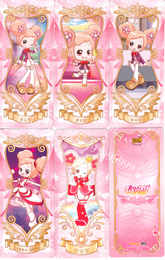 小花仙卡片 女孩玩具正版淘米出品收藏型卡片 夏安安多种不重复