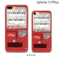 7plus个性创意饮料投币贩卖机iPhone6plus手机壳卡通苹果5s全包边