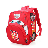 儿童书包幼儿园3-5岁男宝宝3D车型防水双肩背包 可爱汽车背包