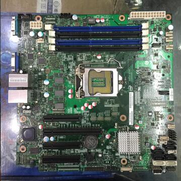 二手Intel/英特尔 Intel S1200V3RPS 1150针单路服务器主板 带保