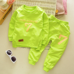 童装套装秋款卫衣0-1-2-3-4岁女宝宝纯棉长袖外套婴幼儿童衣服潮