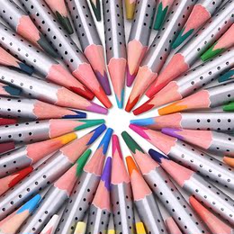 英雄72色水溶性彩铅美术绘画涂鸦彩色铅笔涂色填色秘密花园彩铅笔