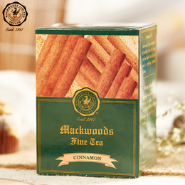 Mackwoods斯里兰卡原装进口锡兰红茶包 肉桂口味袋泡茶25包纸盒装