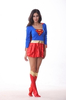 新款万圣节Cos超人扮演美国队长服装复仇者联盟化装舞会演出女装