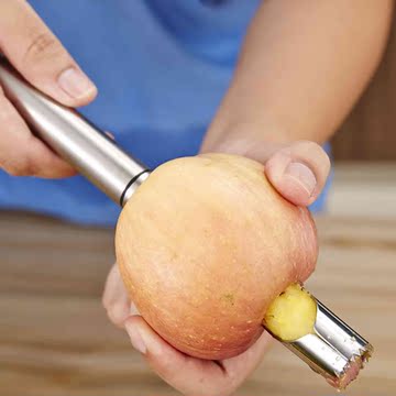 水果去核器 创意304不锈钢苹果去芯抽 水果去核刀 梨子取心挖芯器