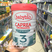 Babybio伴宝乐CAPREA有机羊奶粉3段/法国邮政直邮4罐包邮10月以上