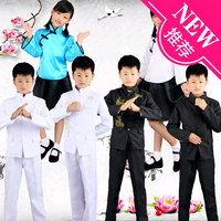 五四儿童成人中山装表演服 学生五四青年装男童 民国学生装合唱服