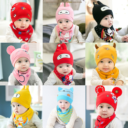 秋冬季新生儿帽子胎帽婴儿帽子纯棉0-3-6-12个月春季男女宝宝帽子