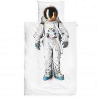 【荷兰Snurk现货批发】宇航员精梳棉纯棉儿童学生单人被套枕套