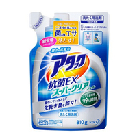 日本原装花王酵素洗衣液渗透去污无需费力搓洗 替换装810g