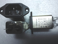 瑞士夏弗纳SCHAFFNER滤波插座 FN9222-10-06 250V 10A 电源滤波器
