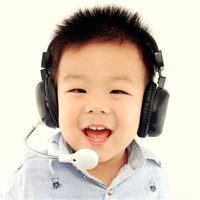 龙马1608无线调频耳机电脑耳麦学生背书英语听力口语训练跟读机
