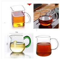 茶具 耐高温玻璃茶滤 茶漏滤网 公道杯 茶道配件 琉璃茶海分茶杯