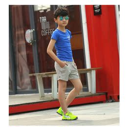 2016夏季网面男童运动鞋儿童弹簧鞋镂空透气童鞋网眼休闲鞋跑步鞋