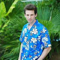 海南岛服 男士衬衫 沙滩服 三亚旅游度假服饰 夏威夷女士休闲衫