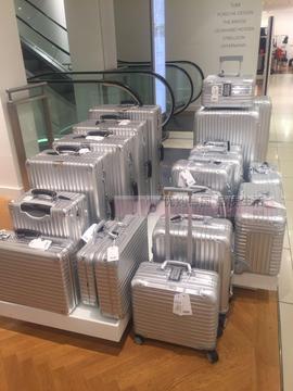 德国代购RIMOWA日默瓦TOPAS铝镁银色登机箱旅行箱行李箱包邮
