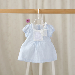 婴儿裙子夏季+1-2-3岁纯棉公主裙3-6-9-12个月女宝宝韩版夏天裙子